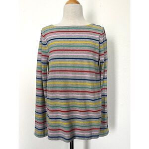 mini Boden Kids' 11/12 Everyday Breton Stripe Knit Top